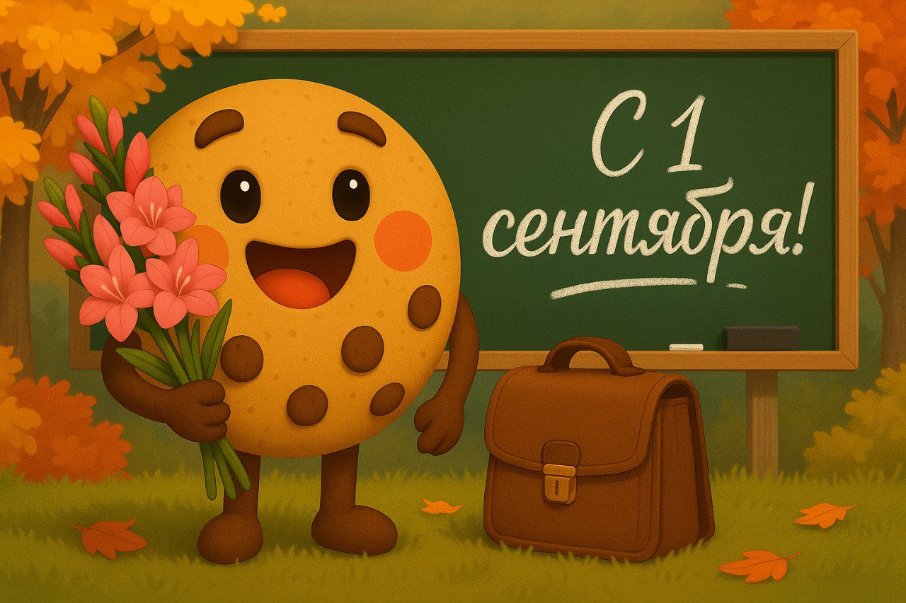 С 1 сентября!