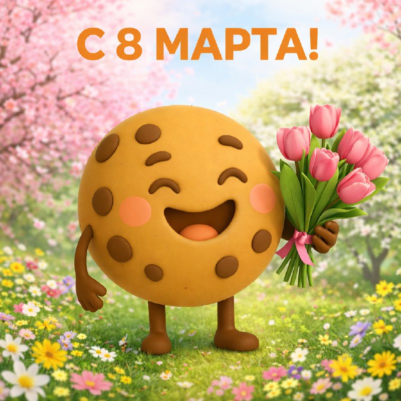 С 8 Марта, прекрасная половина человечества!